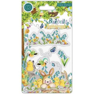 Craft Consortium Bluebells And Buttercups Clear Stamps - Chicks